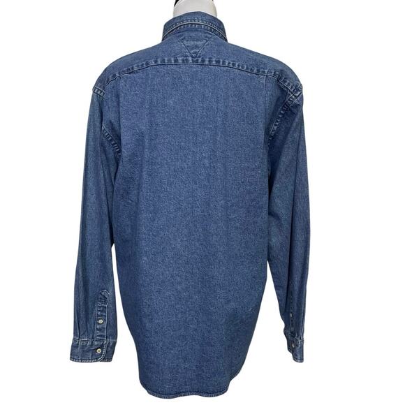 NWT - Tommy Hilfiger Boys Denim Shirt - Picture 2 of 4